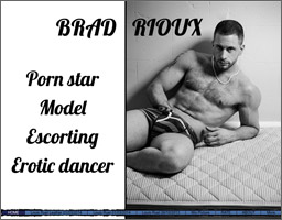 Brad Rioux Canadian Gay Porn Star with Fat Uncut Cock Brad Rioux Brad Rouix Badpuppy Billy Gascon Brad Rious Simon Trent 101044