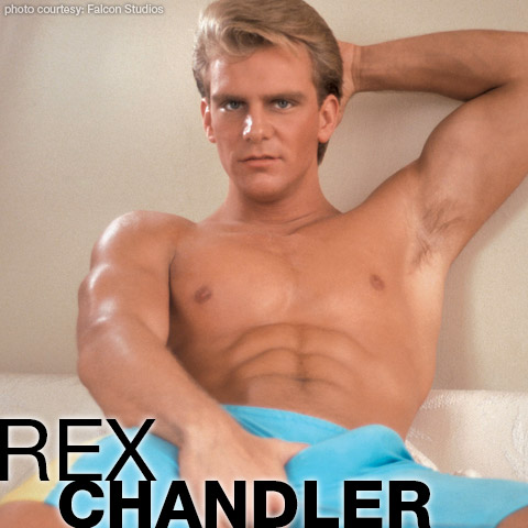 Rex Chandler Sexy Blond Gay Porn Icon Gay Porn 100312 gayporn star