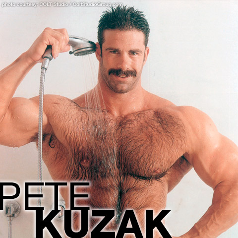 Pete Kuzak Handsome Ripped Colt Studio Model Gay Porn 100739 gayporn star Scott Peters