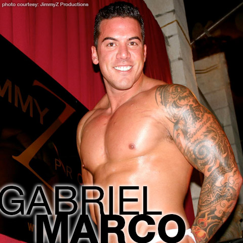 Gabriel Marco Muscle Hunk Model and Solo Performer Gay Porn 100808 gayporn star SharpShooter Studios