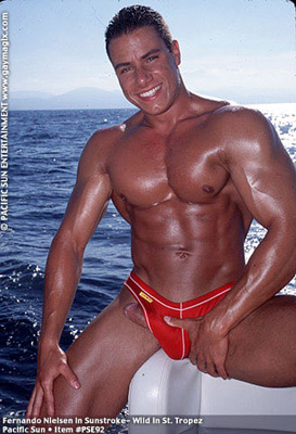 Fernando Nielsen Handsome Hungarian Muscle Hunk Gay Porn Star Gay Porn 100912 gayporn star