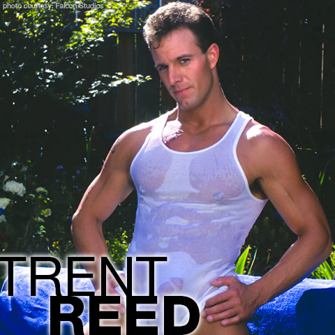 Trent Reed Handsome Hunk American Gay Porn Star gayporn star Falcon Studios Studio 2000 Catalina