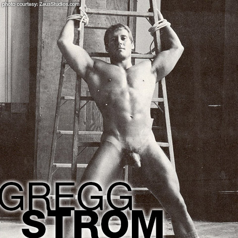 Gregg Strom Greg Stromm Handsome American Muscle Bondage Gay Porn Star