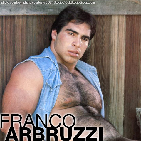 Franco Arbruzzi Hairy Hunk Colt Studio Model Gay Porn Star Gay Porn 101370 gayporn star