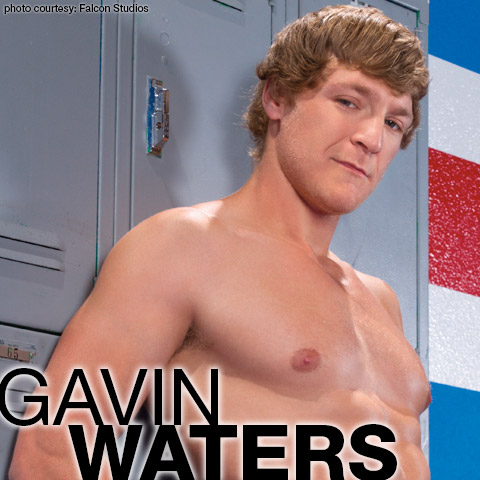 Gavin Waters Blond Uncut Hung and Handsome Gay Porn Star