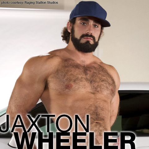 Jaxton Wheeler American Muscle Hunk Gay Porn Star