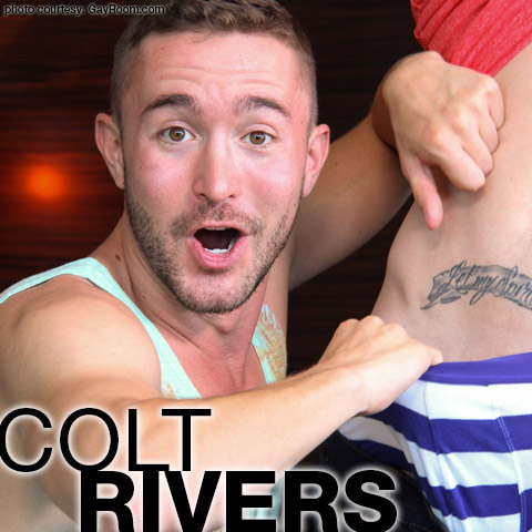 Colt Rivers Sexy American Gay Porn Star Bubble Butt Bottom