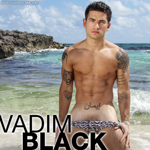 Vadim Black Handsome Uncut American Gay Porn Star Gay Porn 130037 gayporn star