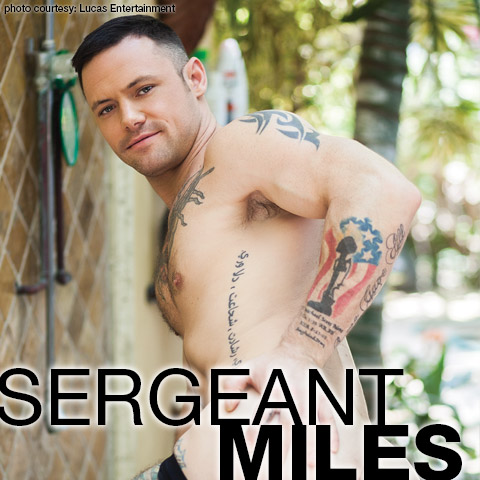 Sergeant Miles Lucas Entertainment Gay Porn Star Gay Porn 130105 gayporn star