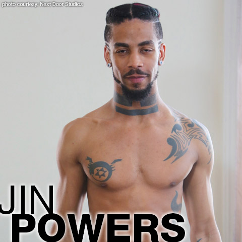 Jin Powers Tattooed Black American Gay Porn Star Gay Porn 130789 gayporn star