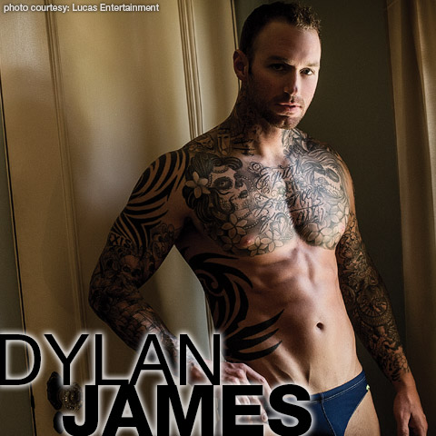 Dylan James Tattooed Hung Hunk American Gay Porn Star 131784 gayporn star