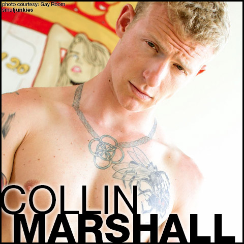 Collin Marshall Blond Tattooed American Gay Porn Star Gay Porn 132426 gayporn star