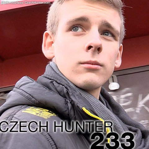 Czech Hunter 233 Young Blond Handsome Czech Amateur Guy has Gay Sex for money Gay Porn 133258 gayporn star