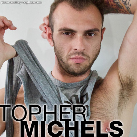 Topher Michels Hairy Handsome American GuyBone Gay Porn Dude Gay Porn 135427 gayporn star amateur Scruffy Otter