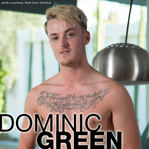 Dominic Green Tattooed Slender Next Door Studios American Gay Porn Star Gay Porn 135656 gayporn star