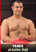 travis returns to the active duty war chest and pops a load