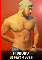 Big dicked exhibitionist Fiodoro at Flirt 4 Free