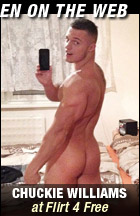 Handsome European Web Cam Hunk Chuckie Williams
