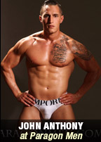 john anthony sexy smooth and rock hard model at paragon men