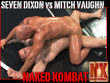 Mitch Vaughn vs Seven Dixon at KINK.com Naked Kombat