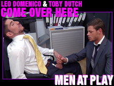 Leo Domenico Does Toby Dutch In Men At Play Come Over Here