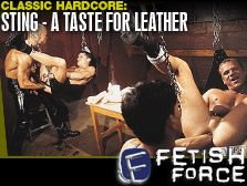 christopher scott addison scott jeff palmer thom barron sting - a taste for leather at raging stallions fetish force