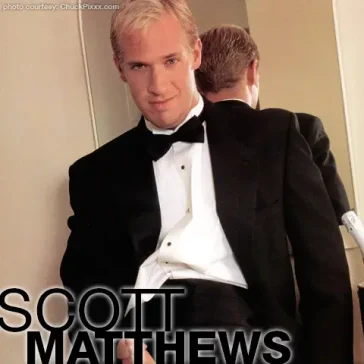 Scott Matthews Handsome Blond Hung American Gay Porn Star