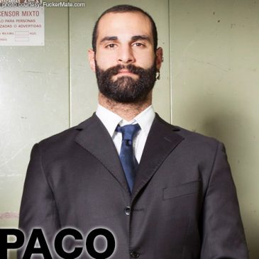 Paco Rabo Handsome Furry Italian Power Bottom Gay Porn Star
