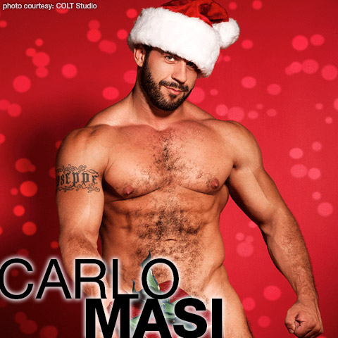 Carlo Masi | Handsome Burly Italian Gay Porn Star