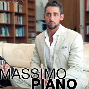 Massimo Piano European Spanish Gay Porn Hunk Jacopo Pinaud