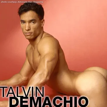 Talvin DeMachio Smooth Hard Muscle American Gay Porn Star