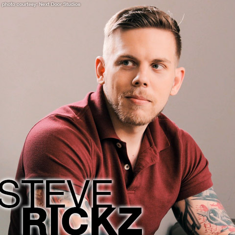 Steve Rickz | Cute Tattooed American Web Cam Gay Porn Star ...