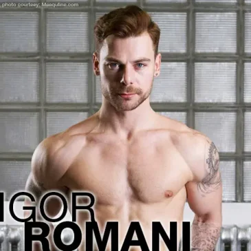 Igor Romani Ripped Sexy Bottom Boy Canadian Uncut Gay Porn Star
