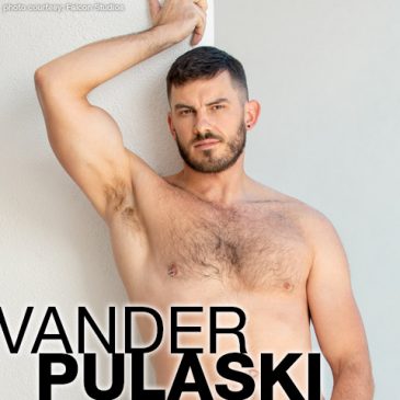 Vander Pulaski Handsome Scruffy American Gay Porn Star