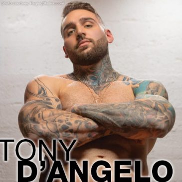 Tony D'Angelo Sexy Canadian Tattooed Gay Porn Star