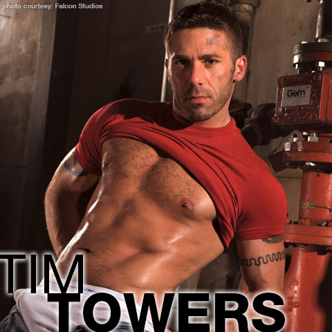 Tim Towers | American Power Bottom Gay Porn Star