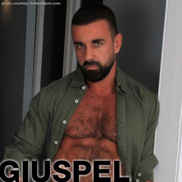 Giuspel Hairy Hung Italian Gay Porn Star