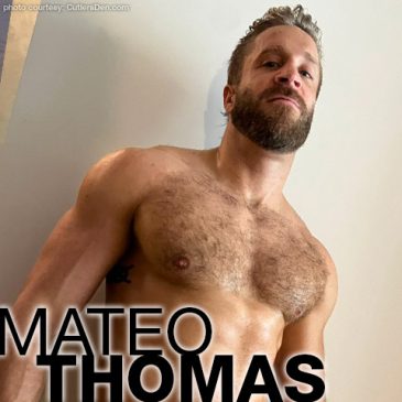 Mateo Tomas is a Canadian Hunk of Muscle and Fur Gay Porn Star