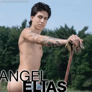 Angel Elias Hung Uncut Cuban Canadian Gay Porn Star