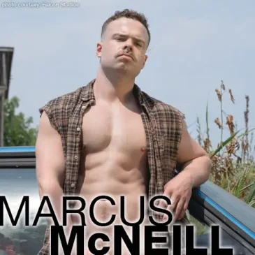 Marcus McNeill Versatile Canadian Muscle Hunk Gay Porn Star