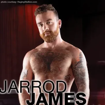 Jarrod James Handsome Hairy Muscle Nugget Gay Porn Star