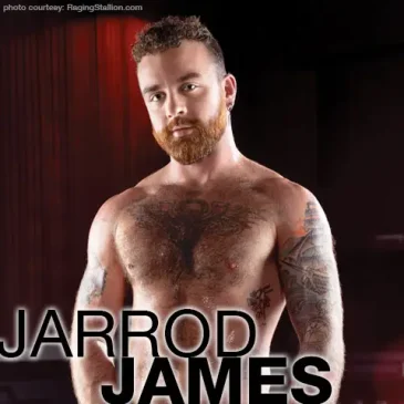 Jarrod James Handsome Hairy Muscle Nugget Gay Porn Star