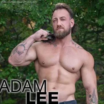 Adam Lee Canadian Muscle Hunk Gay Porn Star