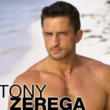 Tony Zerega Handsome Hunk American Gay Porn Star