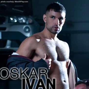 Oskar Ivan Sexy Columbian Power Bottom Gay Porn Star