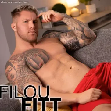 Filou Fitt Blond Canadian Muscle Hunk Gay Porn Star