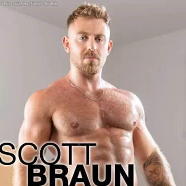 Scott Braun Handsome Buff American Gay Porn Star