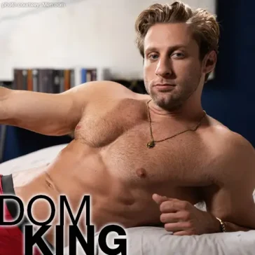 Dom King Muscle Stud American Gay Porn Star