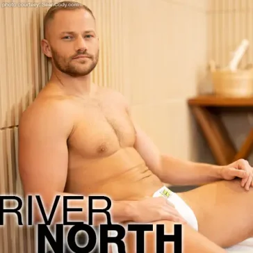 River North Handsome Blond Bearded American Gay Porn Star