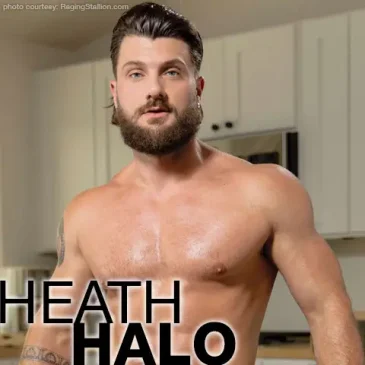 Heath Halo Handsome Masculine Texan Gay Porn Star